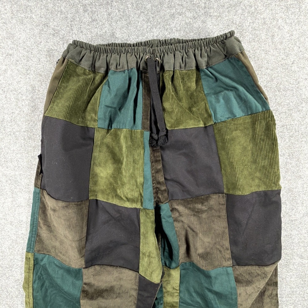 Ixchel Pants Patchwork Size Small Hippie Boho Handcrafted Grunge - Picture 3 of 10